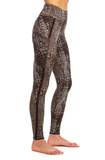Goode Rider Perfect Sport Full Seat Tights, Chocolate Croc - ReRide Consignment 