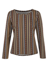 CLEARANCE - Kerrits EQL Organic Long Sleeve Top, Brown - ReRide Consignment 
