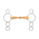 SALE - Centaur® 3 Ring Gag Jointed Copper Hollow Mouth - ReRide Consignment 