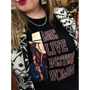 Long Live Western Women Tee - ReRide Consignment 