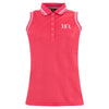 BR Annemijn Sleeveless Poloshirt, Raspberry Red - ReRide Consignment 