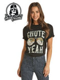 Rock & Roll Denim Dale Brisby Chute Yeah Graphic Tee - ReRide Consignment 