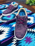 Wrangler Ladies Retro Purple Camo Print Shoe - ReRide Consignment 