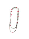 West & Co. Red and Melon Beads on Faux Navajo Pearl Necklace - ReRide Consignment 
