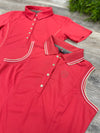 Anky Sleeveless Polo Shirt, Summer Berry - ReRide Consignment 