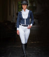 AA Platinum Ladies Porto Competition Shirt, Navy - ReRide Consignment 